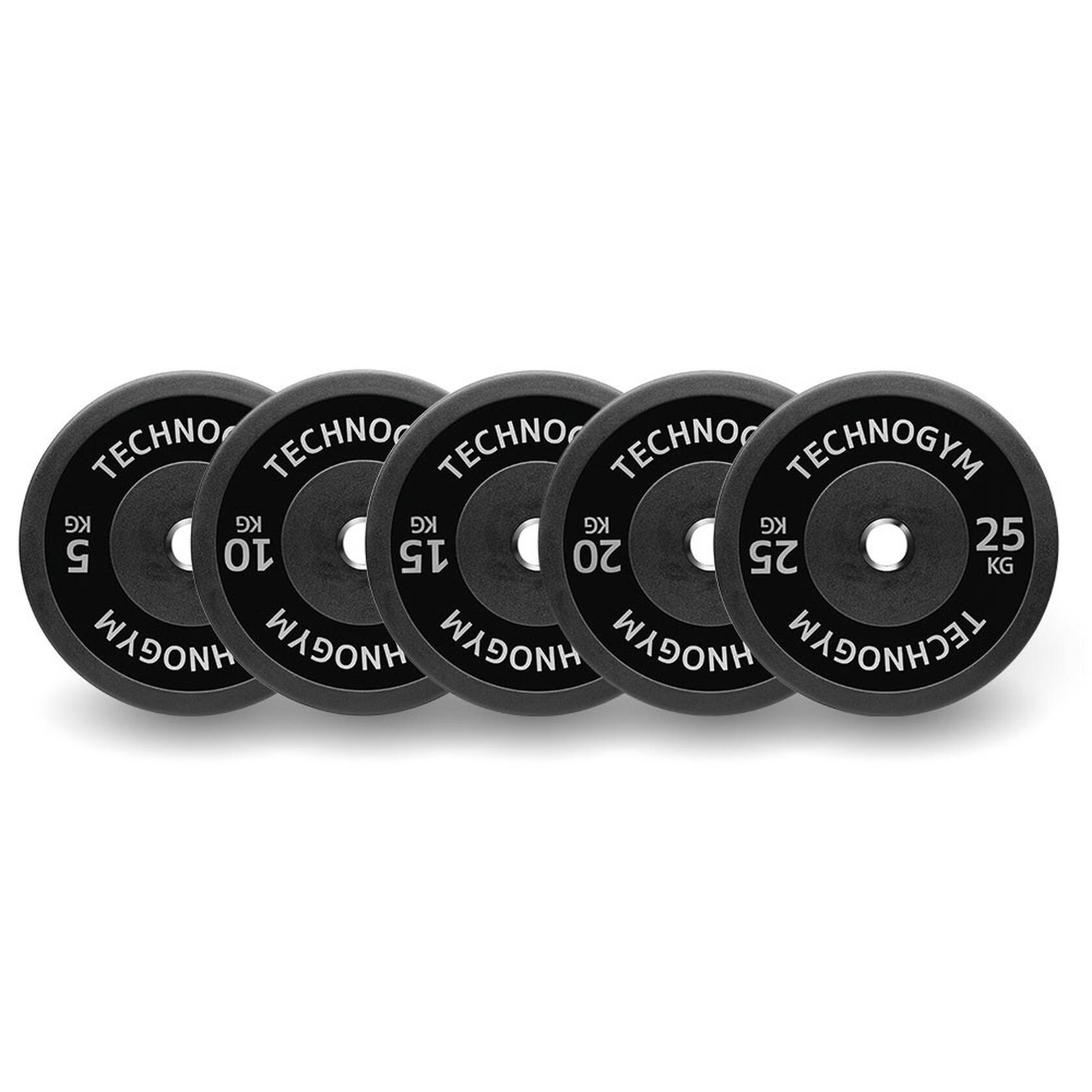 Диски Technogym BLACK RUBBER BUMPER