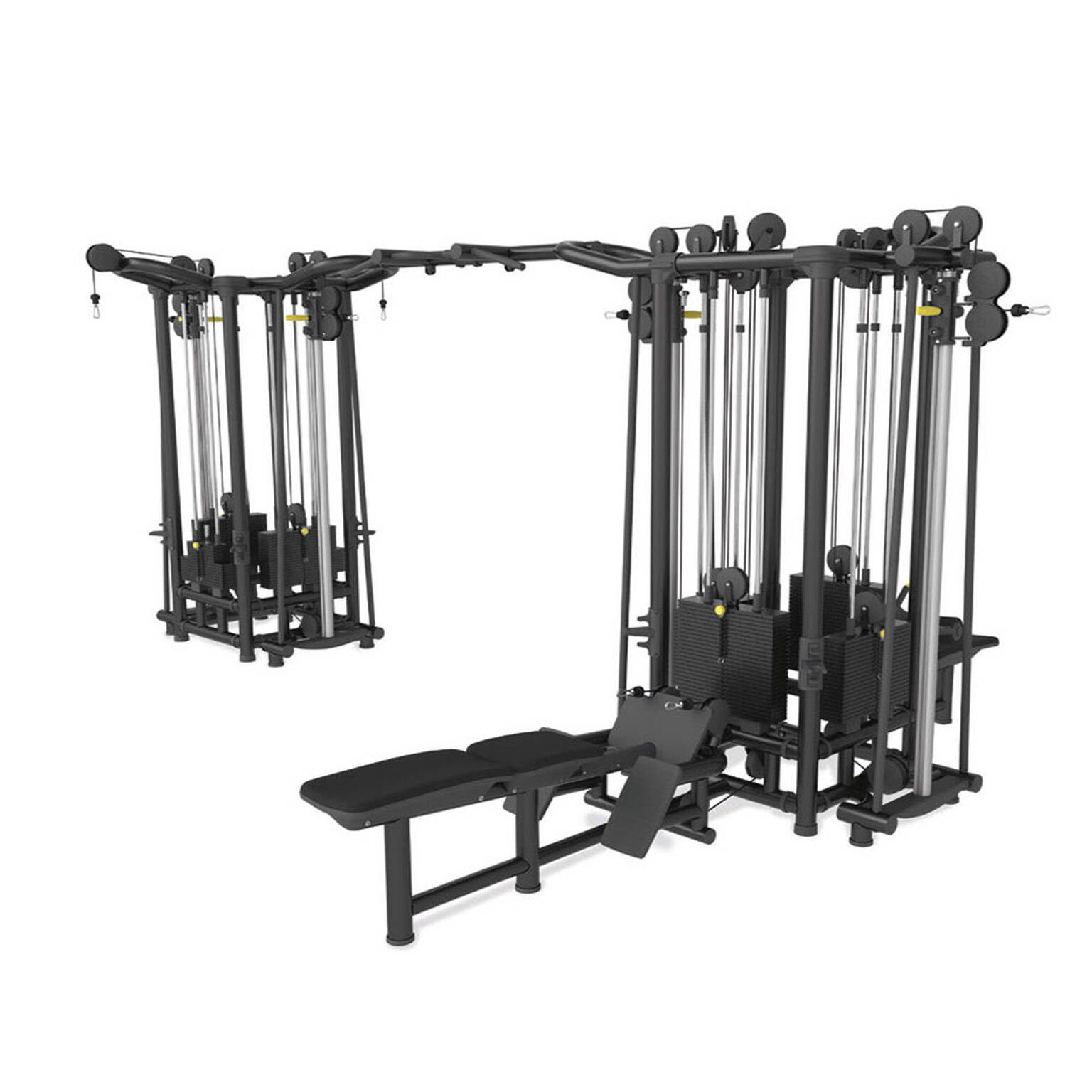 8-ми позиционная станция Technogym Cable Stations 8 with Cable Tower